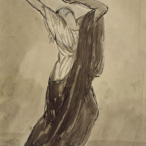 image for: Josep Clarà - Isadora Duncan ballant l&#039;Ave Maria - 1927
