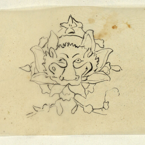 image for: Marià Fortuny - Calc d'una carassa - Cap a 1867-1872