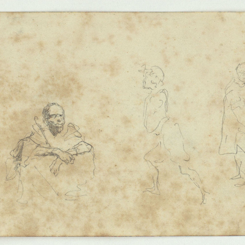 image for: Marià Fortuny - Marroquins (anvers) / Marroquins (revers) - Cap a 1860-1862 [1]