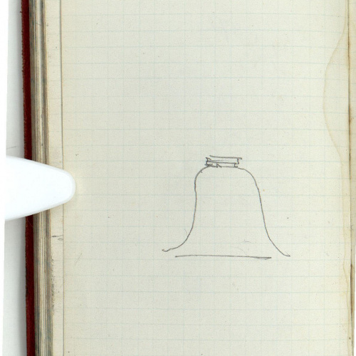 image for: Marià Fortuny - Màscara [?] i copa (anvers) / Motiu campaniforme (revers) - Cap a 1868-1872 [1]
