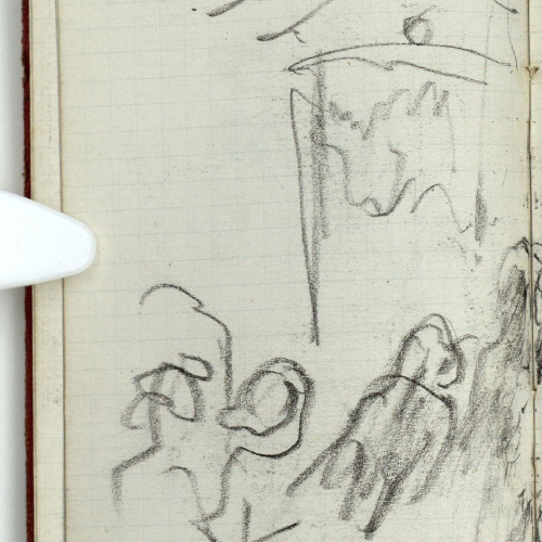 image for: Marià Fortuny - Esbós d&#039;escenari i espectadors - Cap a 1868-1872