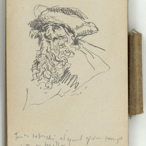image for: Marià Fortuny - Retrat d&#039;Antonio de Leyva [?] - Cap a 1873