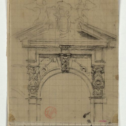 image for: Marià Fortuny - Estudi per al quadre «L&#039;elecció de la model» - Cap a 1868-1870