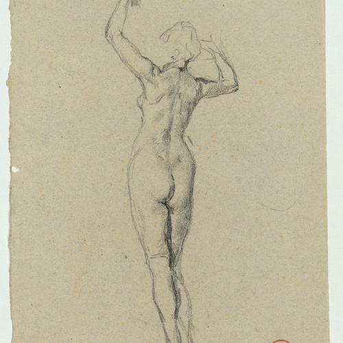 image for: Marià Fortuny - Estudi per al quadre «L&#039;elecció de la model» - Cap a 1868-1870