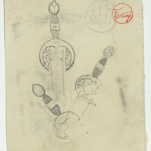 image for: Marià Fortuny - Poms d&#039;espasa d&#039;estil musulmà - Cap a 1867-1872
