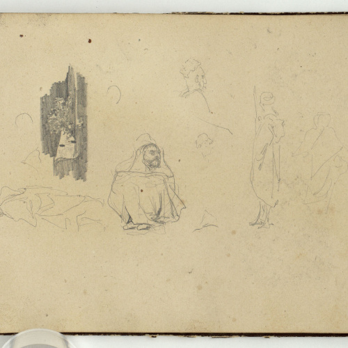 image for: Marià Fortuny - Marroquins - Cap a 1862