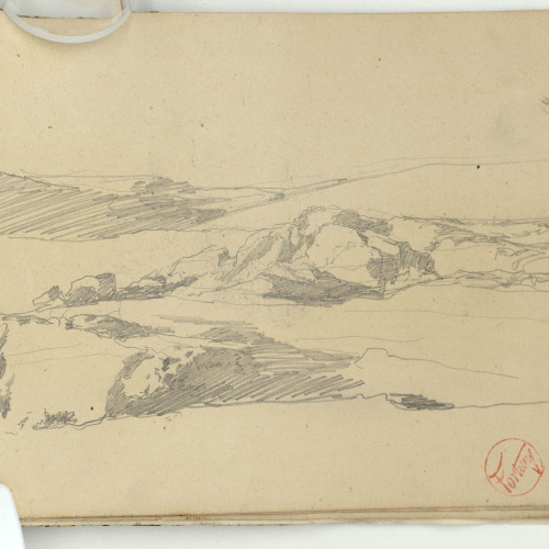 image for: Marià Fortuny - Paisatge marroquí - Cap a 1862