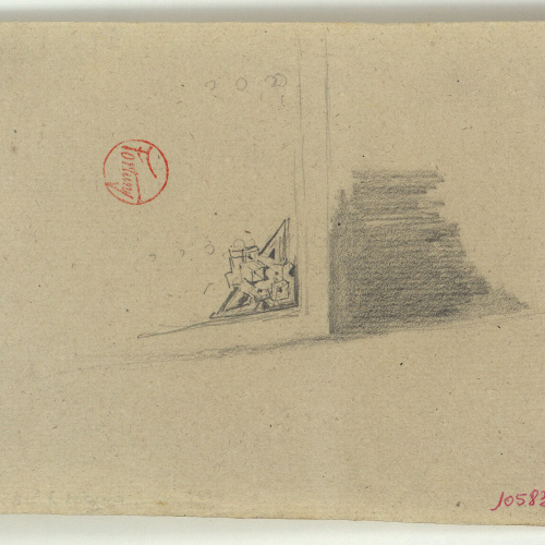 image for: Marià Fortuny - Motiu ornamental d&#039;estil musulmà - Cap a 1870-1872