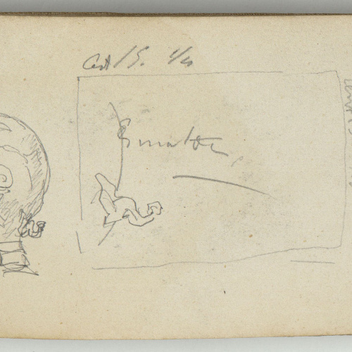 image for: Marià Fortuny - Casc - Cap a 1873