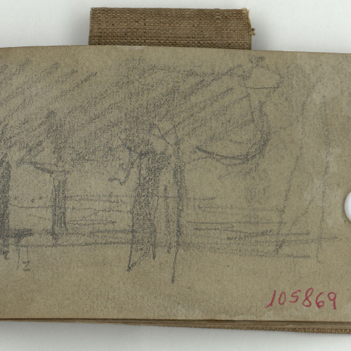 image for: Marià Fortuny - Paisatge - Cap a 1870