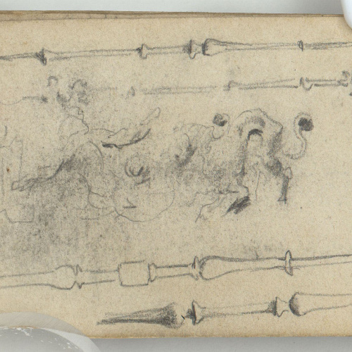 image for: Marià Fortuny - Barres de reixa - Cap a 1870