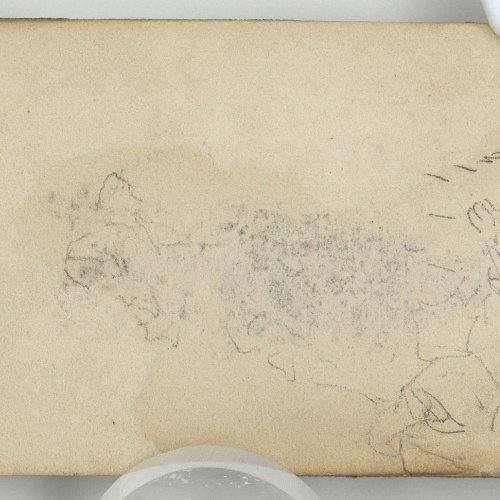 image for: Marià Fortuny - Croquis inconcret - Cap a 1870