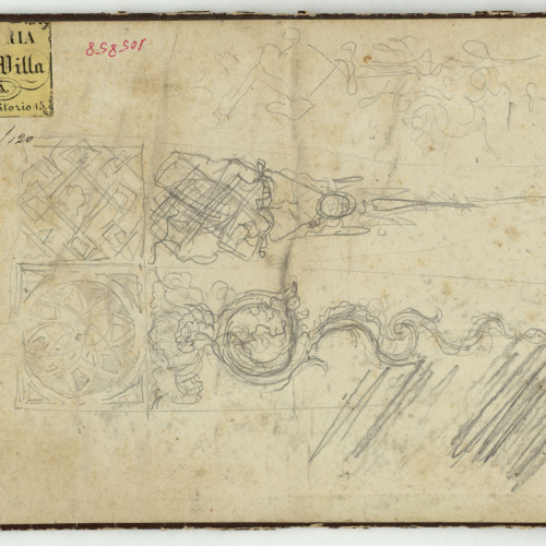 image for: Marià Fortuny - Motius ornamentals d&#039;estil musulmà - Cap a 1862