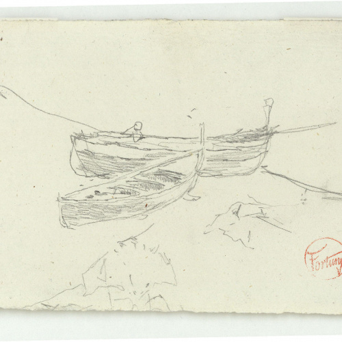image for: Marià Fortuny - Barques - Cap a 1874