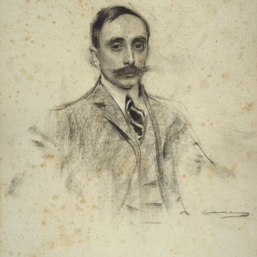 image for: Ramon Casas - Retrat de Joan Ventosa - Cap a 1906