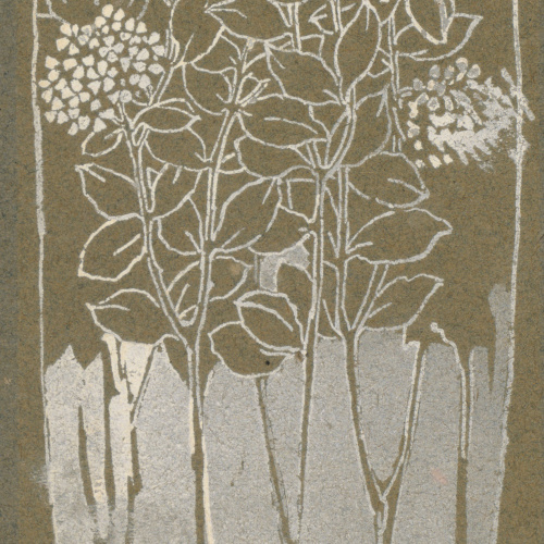 image for: Antoni Serra - Ornamentació per a gerro - Cap a 1904-1908