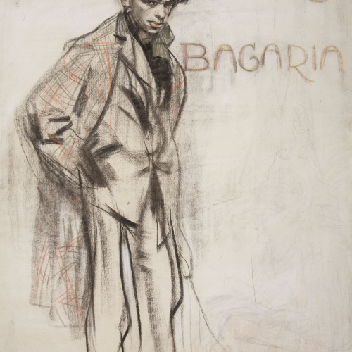 image for: Ramon Casas - Retrat de Lluís Bagaria - Cap a 1910