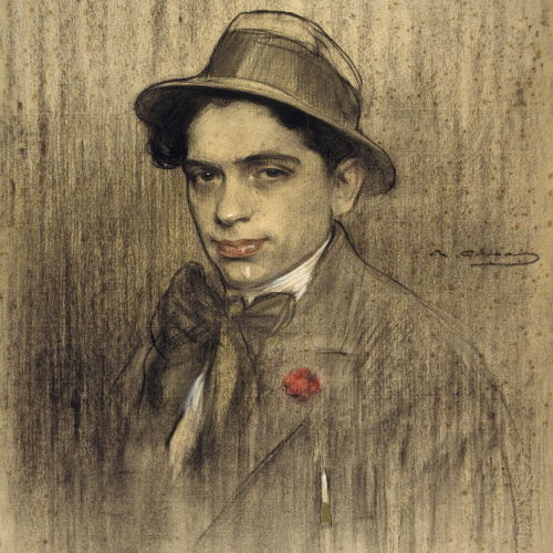 image for: Ramon Casas - Retrat de Lluís Bagaria - Cap a 1903-1906