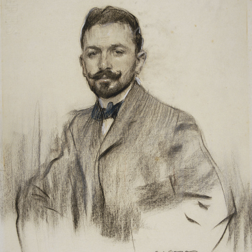 image for: Ramon Casas - Retrat de Serafín Álvarez Quintero - 1904