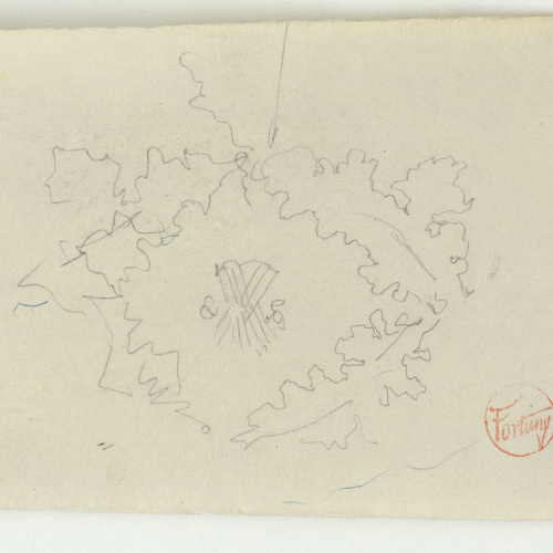 image for: Marià Fortuny - Croquis inconcret - Cap a 1867-1872