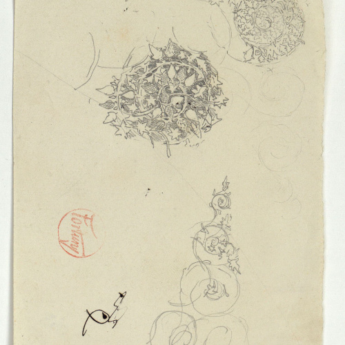 image for: Marià Fortuny - Motius ornamentals - Cap a 1870-1872