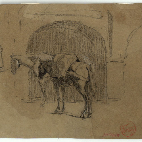 image for: Marià Fortuny - Mules - Cap a 1860-1862