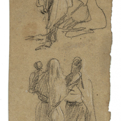 image for: Marià Fortuny - Marroquins (anvers) / Marroquins (revers) - Cap a 1860-1862