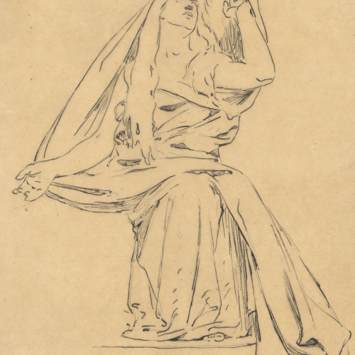 image for: Miquel Blay - La Immortalitat, estudi per a l&#039;escultura del panteó de Joaquín María de Errazu al cementiri de Père Lachaise (París) - 1898