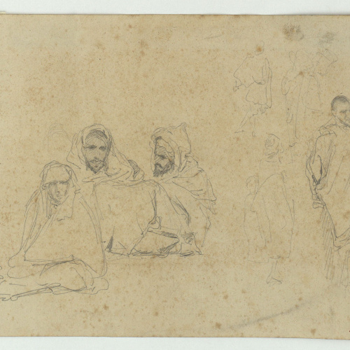 image for: Marià Fortuny - Marroquins - Cap a 1860-1862