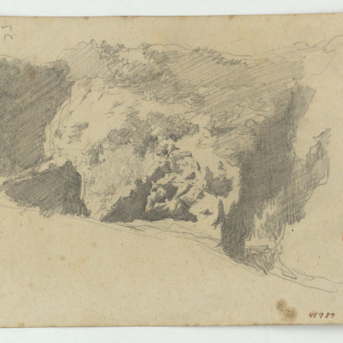 image for: Marià Fortuny - Marroquí (anvers) / Paisatge (revers) - Cap a 1860-1862 [1]