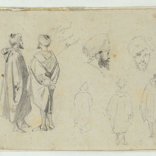 image for: Marià Fortuny - Marroquins - Cap a 1860-1862