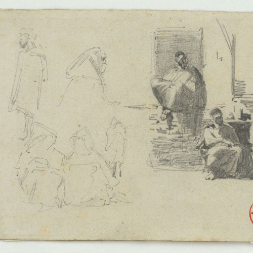 image for: Marià Fortuny - Marroquins - Cap a 1860-1862