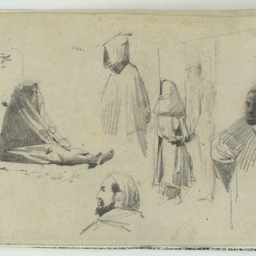 image for: Marià Fortuny - Marroquins - Cap a 1860-1862