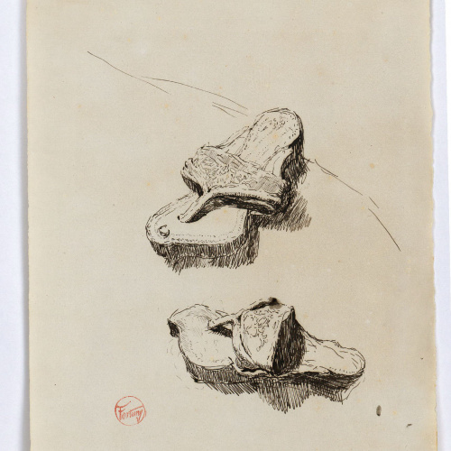 image for: Marià Fortuny - Estudi per al quadre «Kif» - Cap a 1868