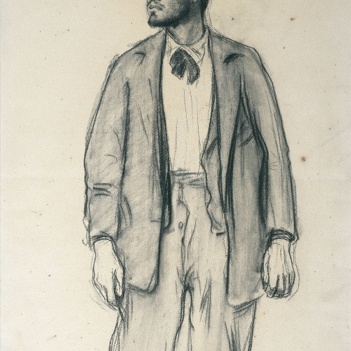 image for: Santiago Rusiñol - Retrat de Carles Mani - 1895