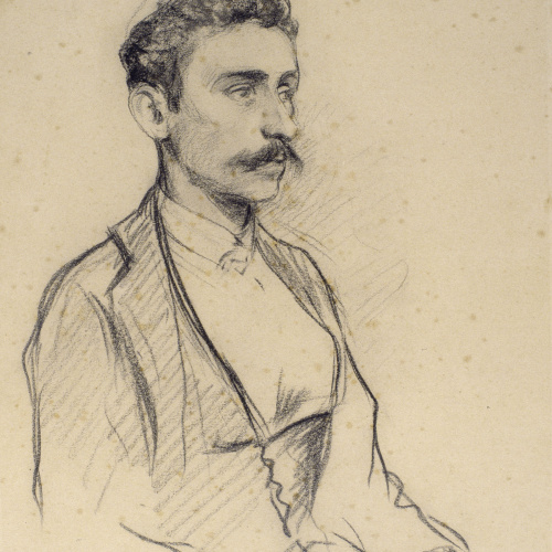 image for: Santiago Rusiñol - Retrat de Salvador Robert - Cap a 1895-1897