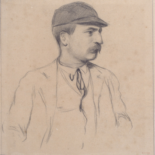 image for: Santiago Rusiñol - Retrat de Genís Muntaner - Cap a 1895-1897