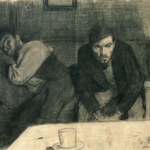 image for: Santiago Rusiñol - Carles Mani i Pere Ferran - 1895