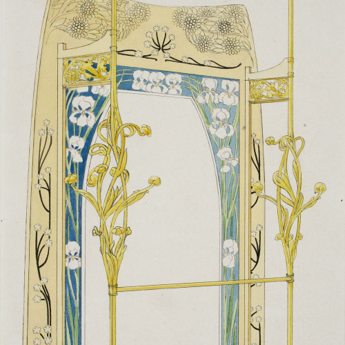 image for: Gaspar Homar - Paraigüer amb penjadors i mirall - Cap a 1900-1906