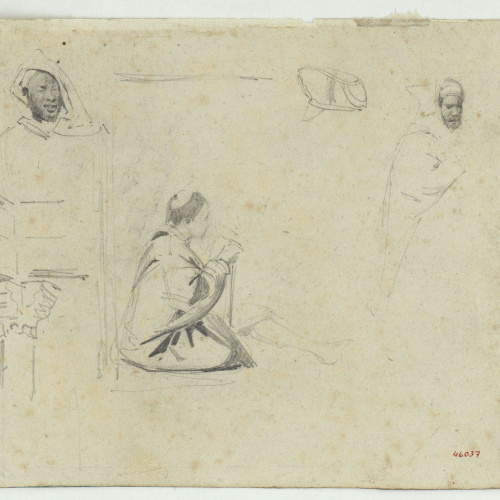 image for: Marià Fortuny - Marroquins - Cap a 1860-1862