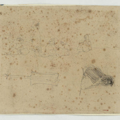 image for: Marià Fortuny - Marroquins - Cap a 1860-1862