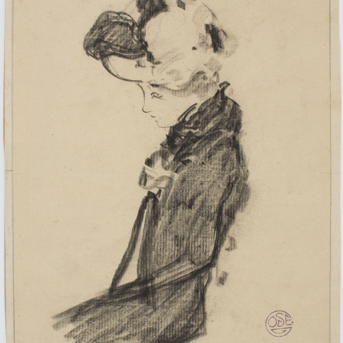 image for: Francesc Xavier Gosé - Dona trista - Cap a 1906