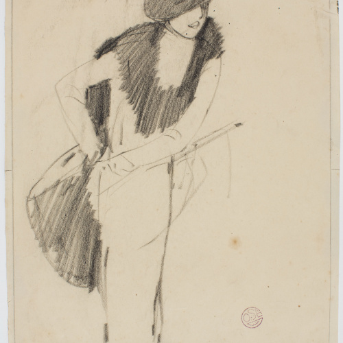 image for: Francesc Xavier Gosé - Dama - Cap a 1910