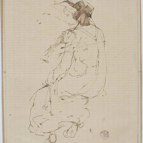 image for: Francesc Xavier Gosé - Noia asseguda - Cap a 1910