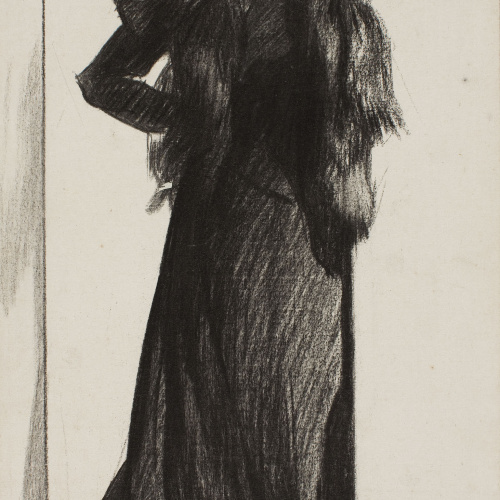 image for: Manuel Feliu de Lemus - Estudi de dona - 1892