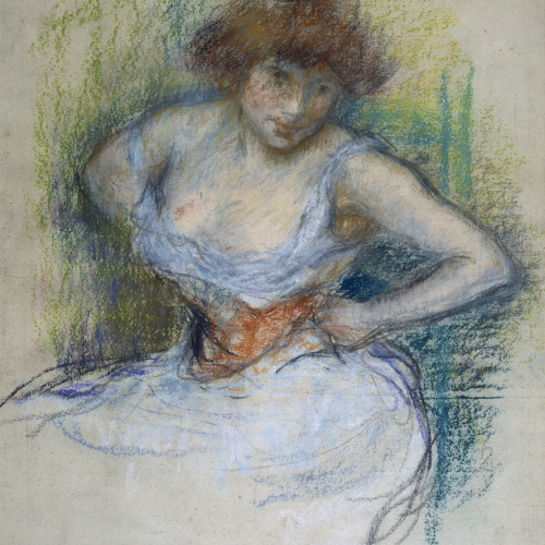 image for: Ricard Canals - Dona asseguda - Cap a 1897-1899