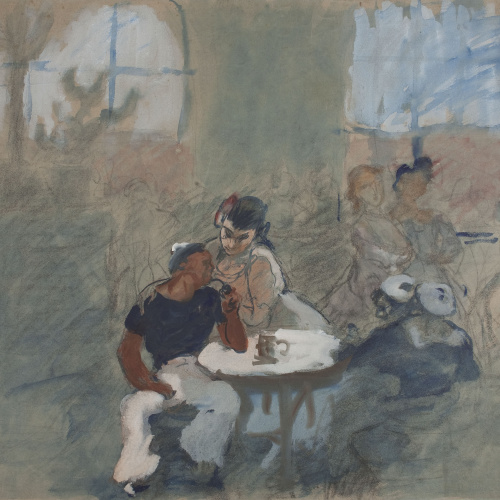 image for: Ricard Canals - Interior de taverna - Cap a 1910
