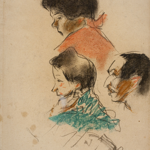 image for: Ricard Canals - Bustos femenins i cap d&#039;home - Cap a 1900-1910