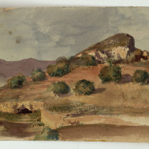 image for: Marià Fortuny - Paisatge - Cap a 1853-1856