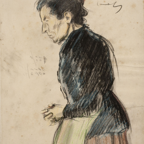 image for: Ricard Canals - Figura femenina - Cap a 1896-1900